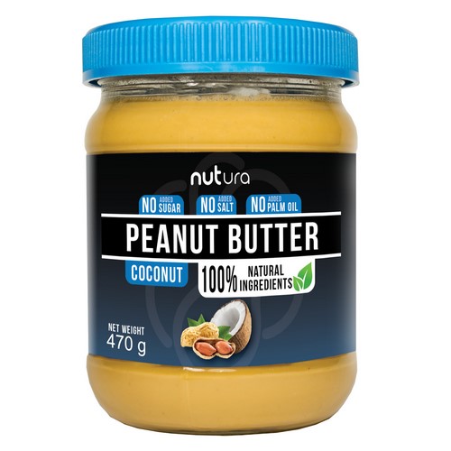 Peanut butter with coconut